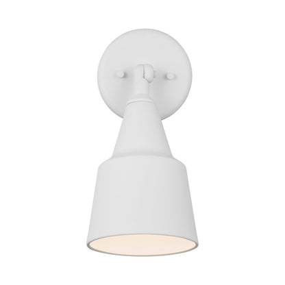 Flood Light Outdoor Wall Light in Antique Bronze (1-Light).