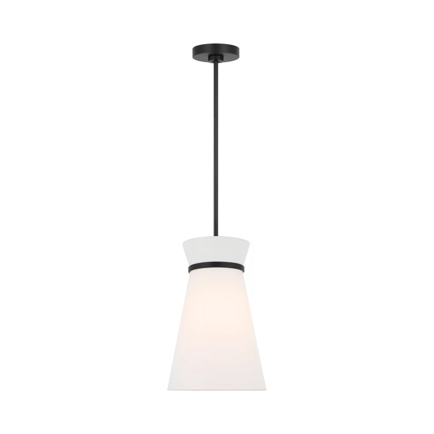 Fynn Pendant Light in Midnight Black.