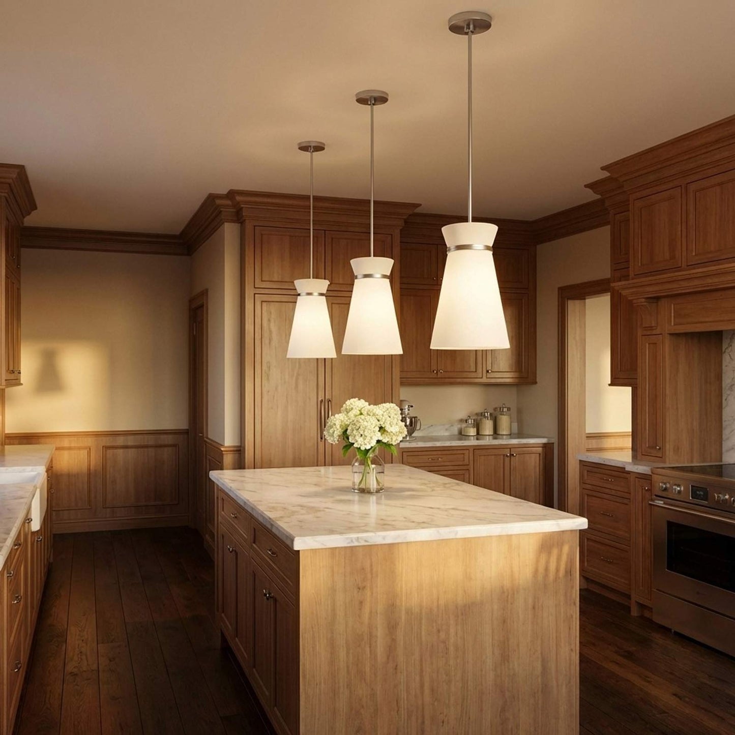 Fynn Pendant Light in kitchen.