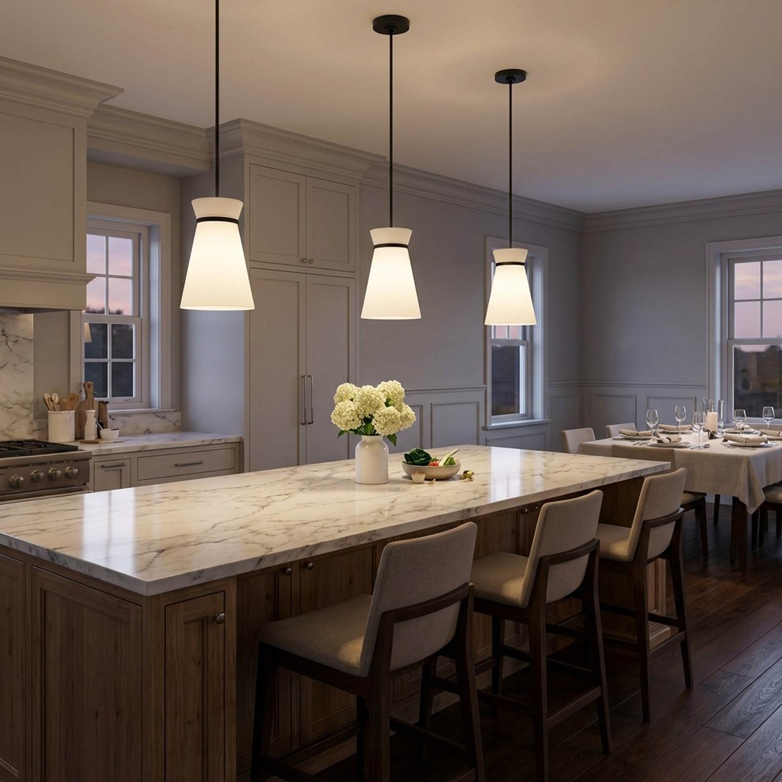 Fynn Pendant Light in kitchen.