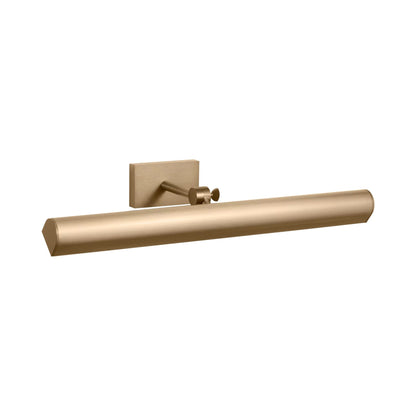 Gallery LED Picture Light in Satin Brass.