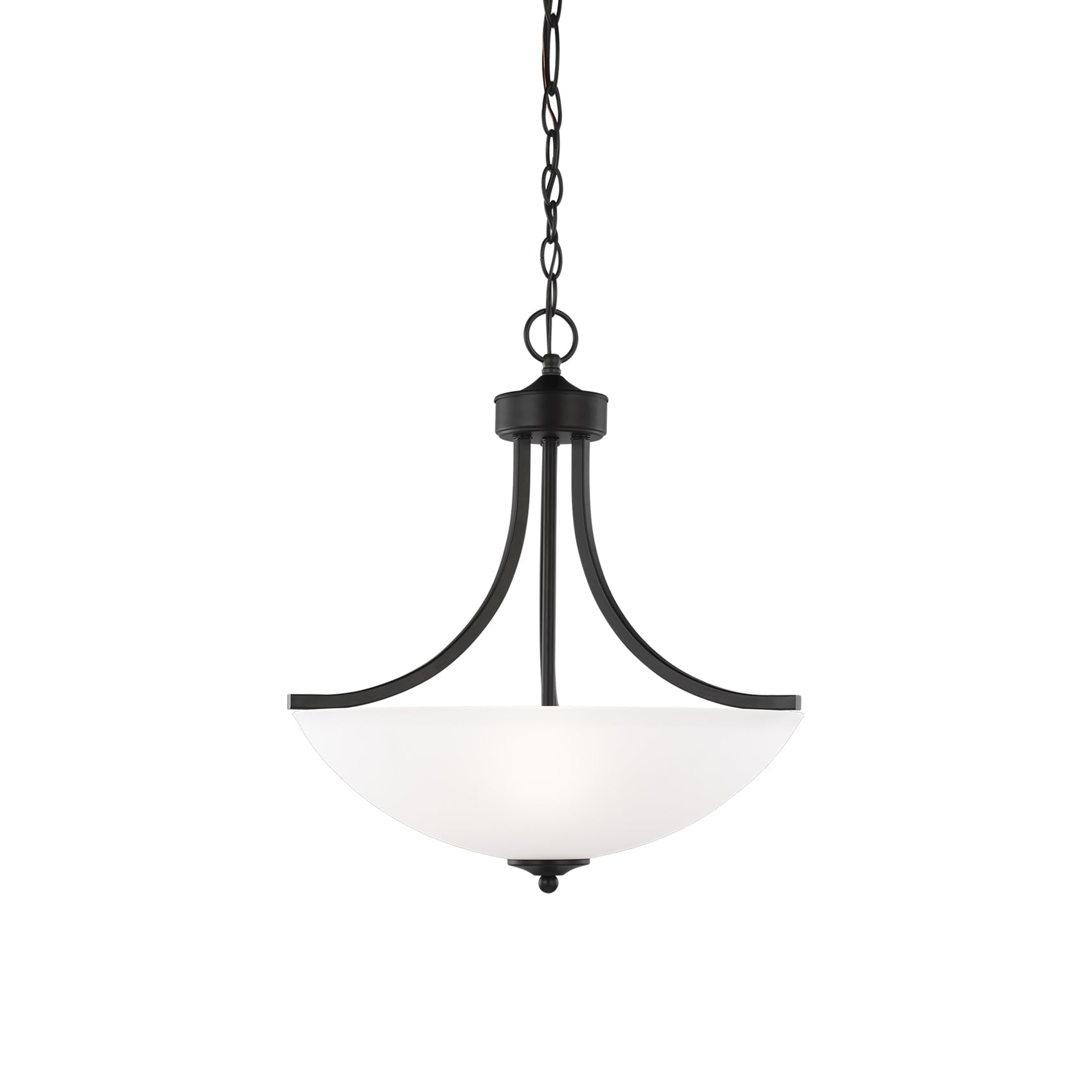 Geary Pendant Light in Midnight Black.