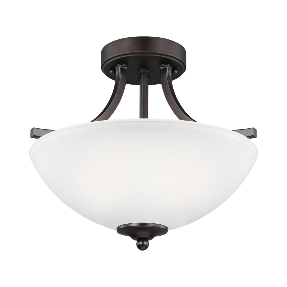 Geary Semi-Flush Convertible Pendant Light.