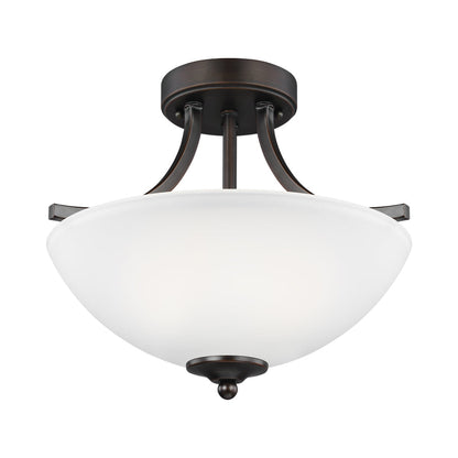 Geary Semi-Flush Convertible Pendant Light.