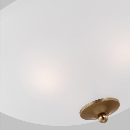 Geary Semi-Flush Convertible Pendant Light in Detail.