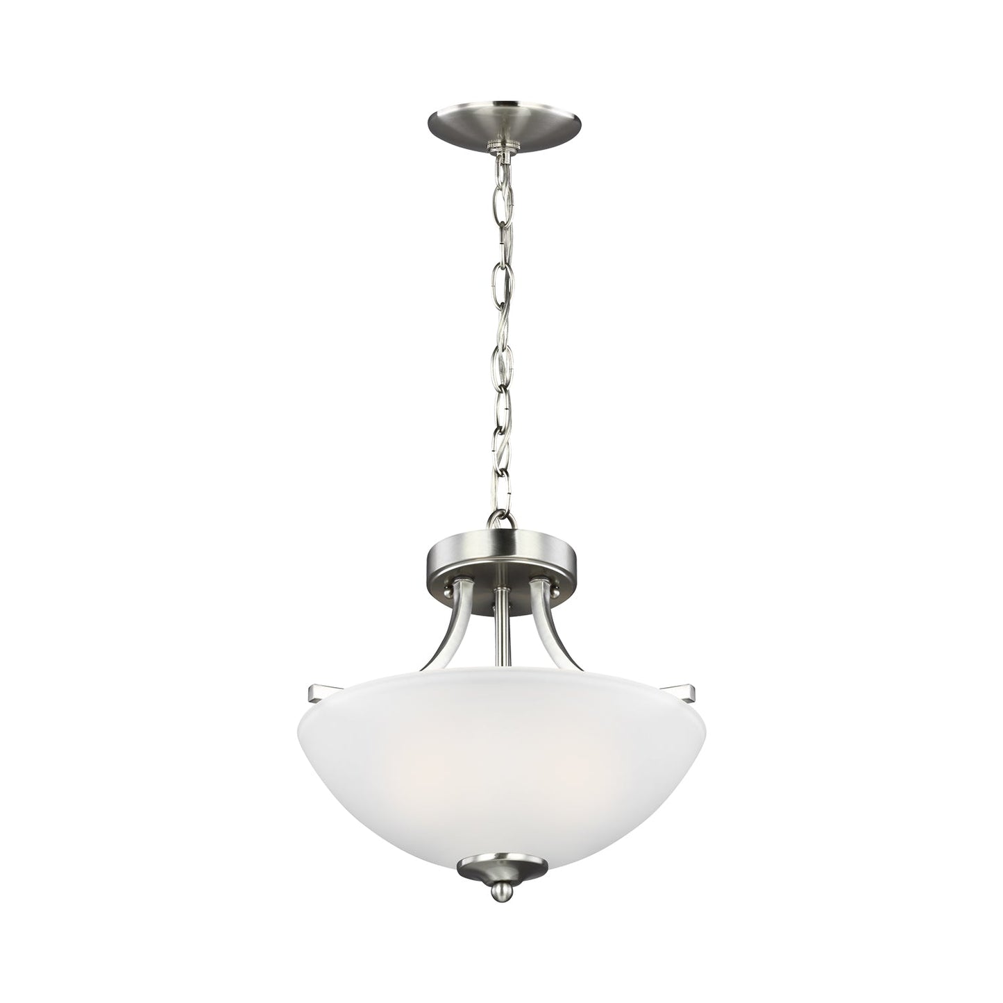 Geary Semi-Flush Convertible Pendant Light in Detail.