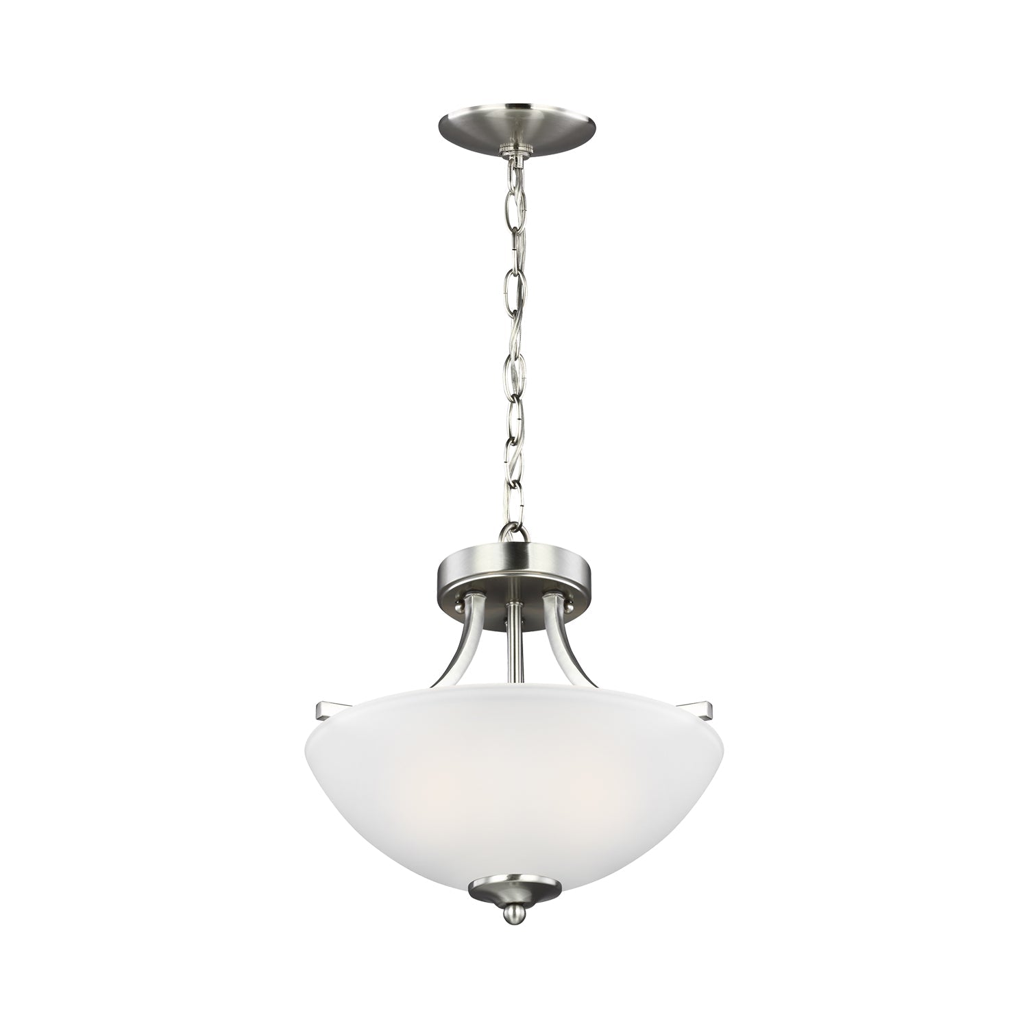 Geary Semi-Flush Convertible Pendant Light in Detail.