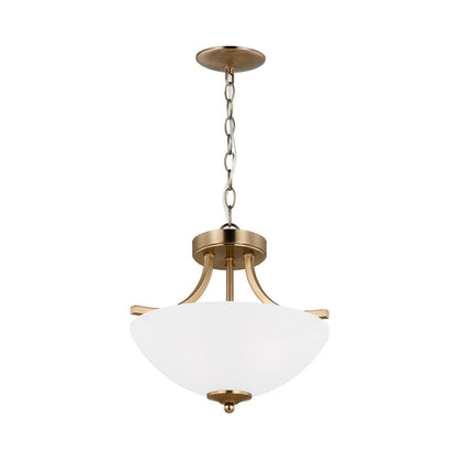 Geary Semi-Flush Convertible Pendant Light in Detail.