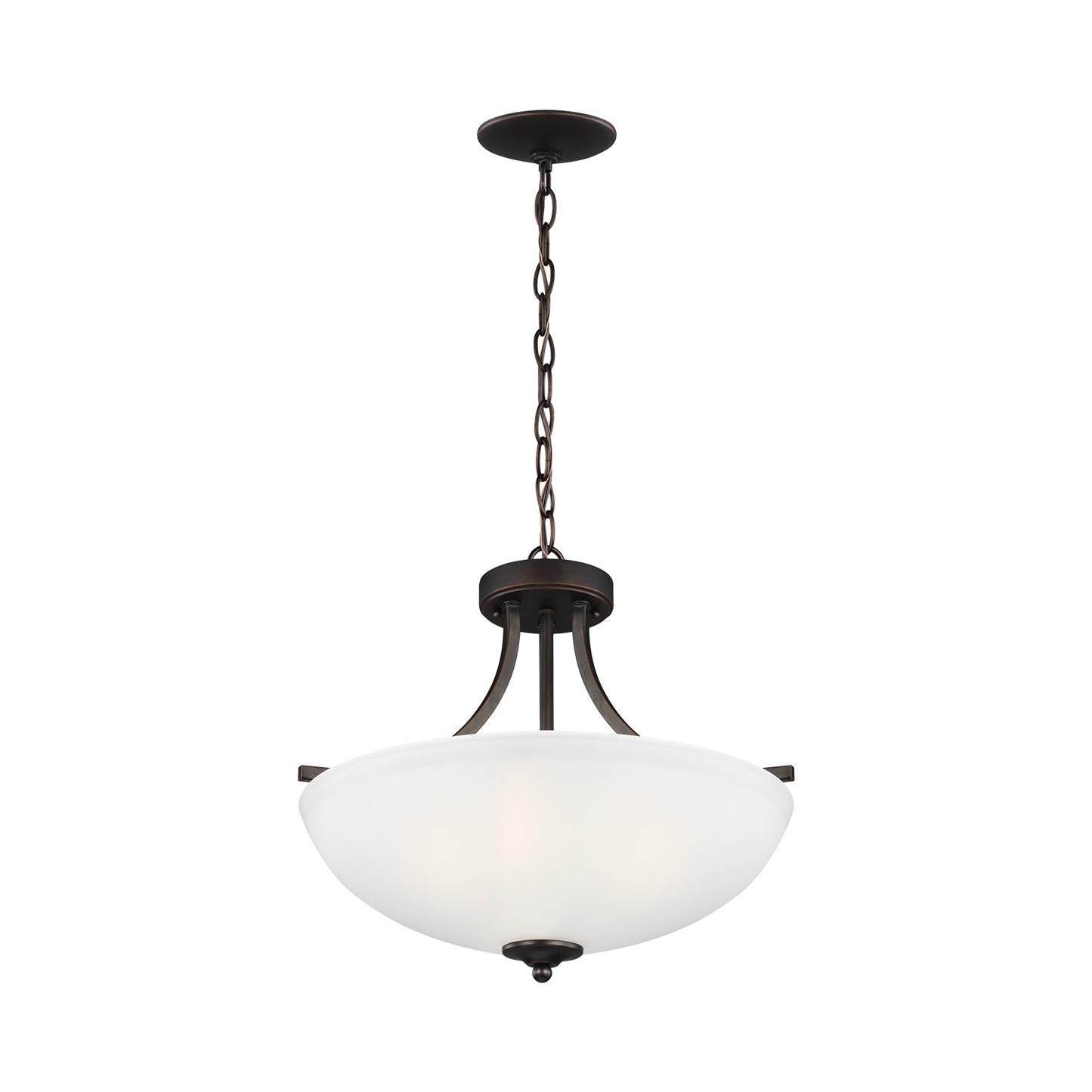 Geary Semi-Flush Convertible Pendant Light in Detail.