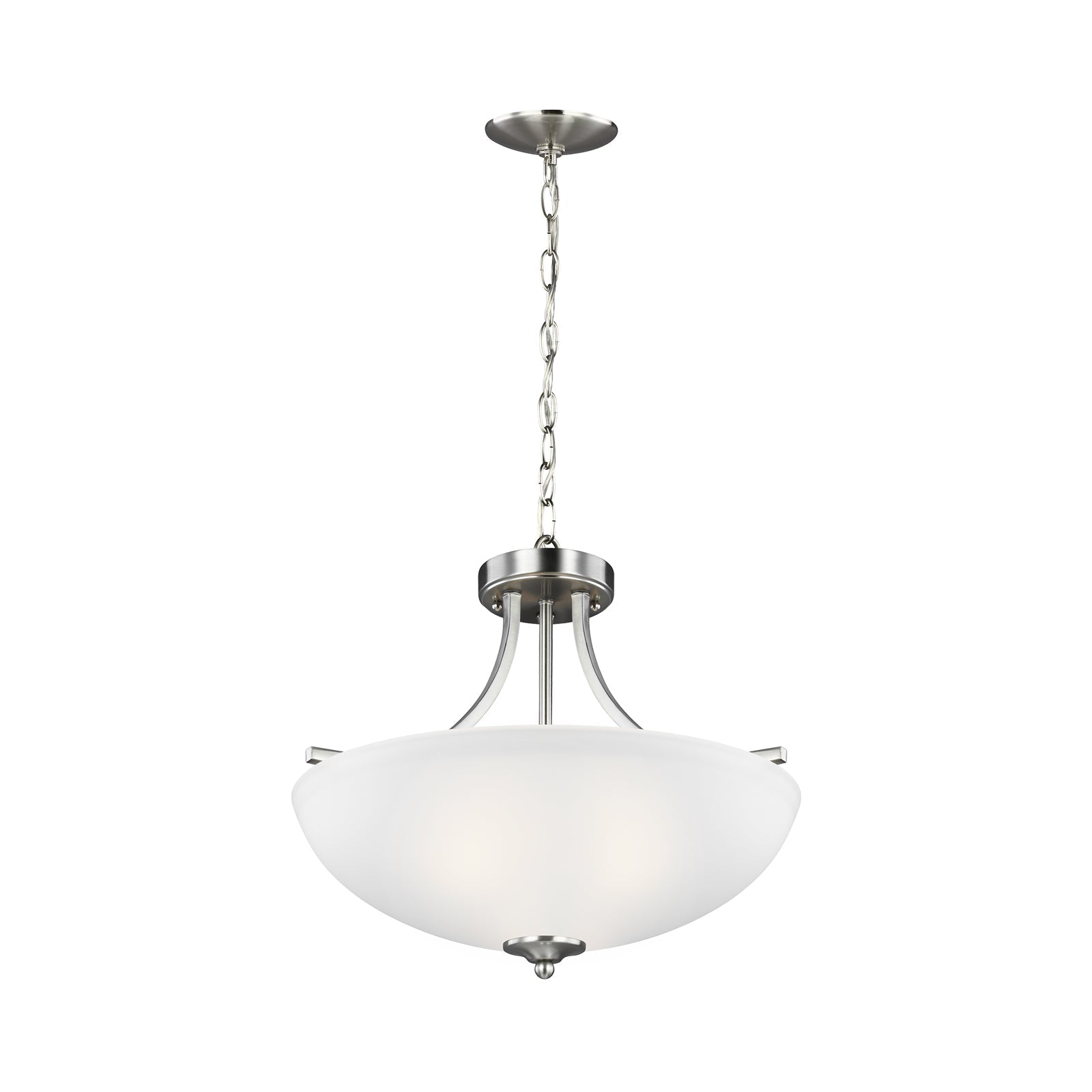Geary Semi-Flush Convertible Pendant Light in Detail.