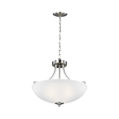 Geary Semi-Flush Convertible Pendant Light in Detail.