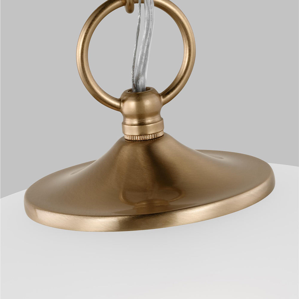 Geary Single Pendant Light in Detail.