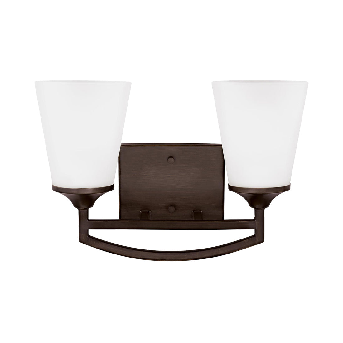 Hanford Bath Wall Light in Bronze (2-Light).