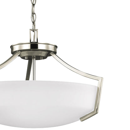 Hanford Semi-Flush Convertible Pendant Light in Detail.