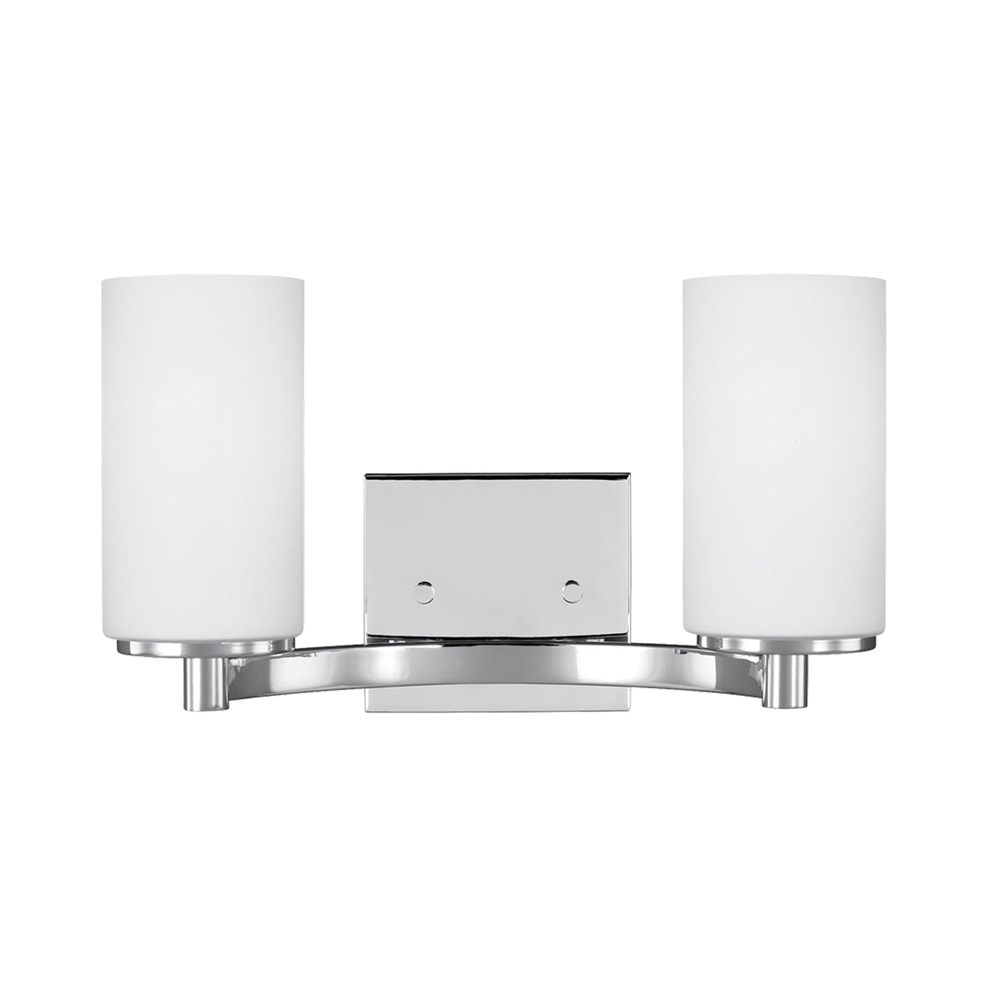 Hettinger Bath Wall Light in Chrome (2-Light).