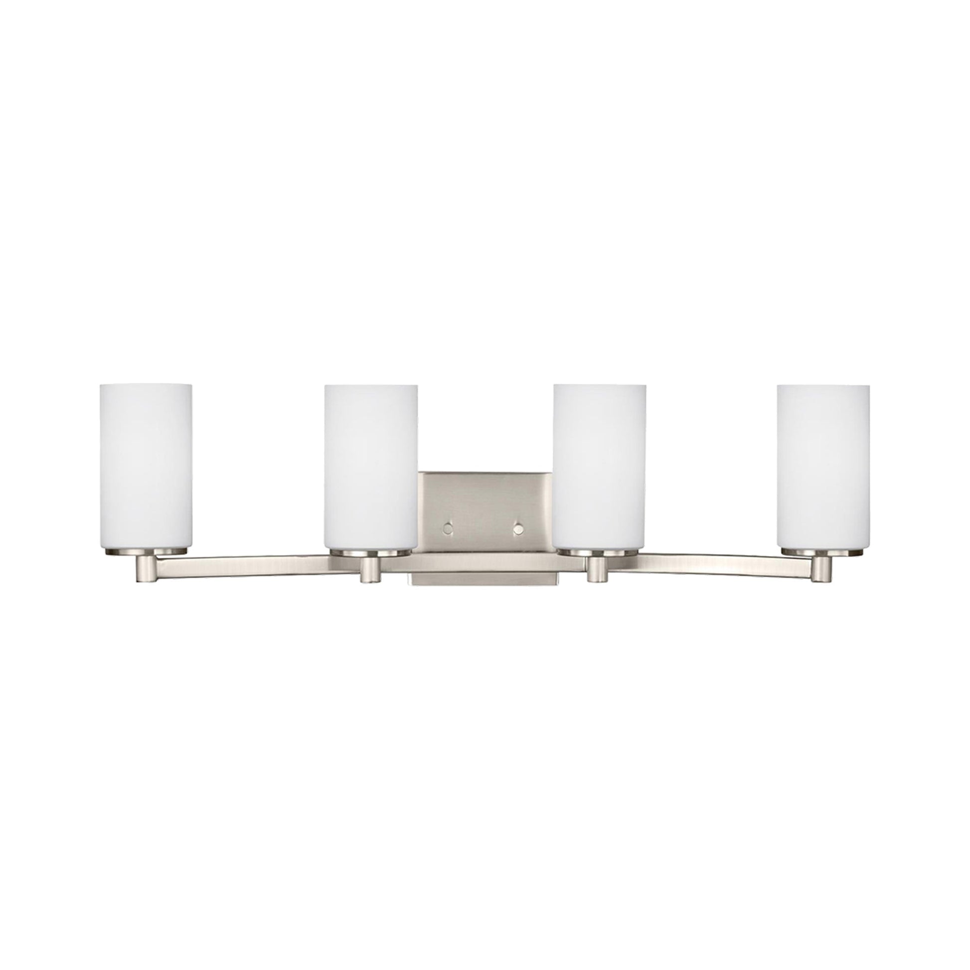 Hettinger Bath Wall Light in Brushed Nickel (4-Light).