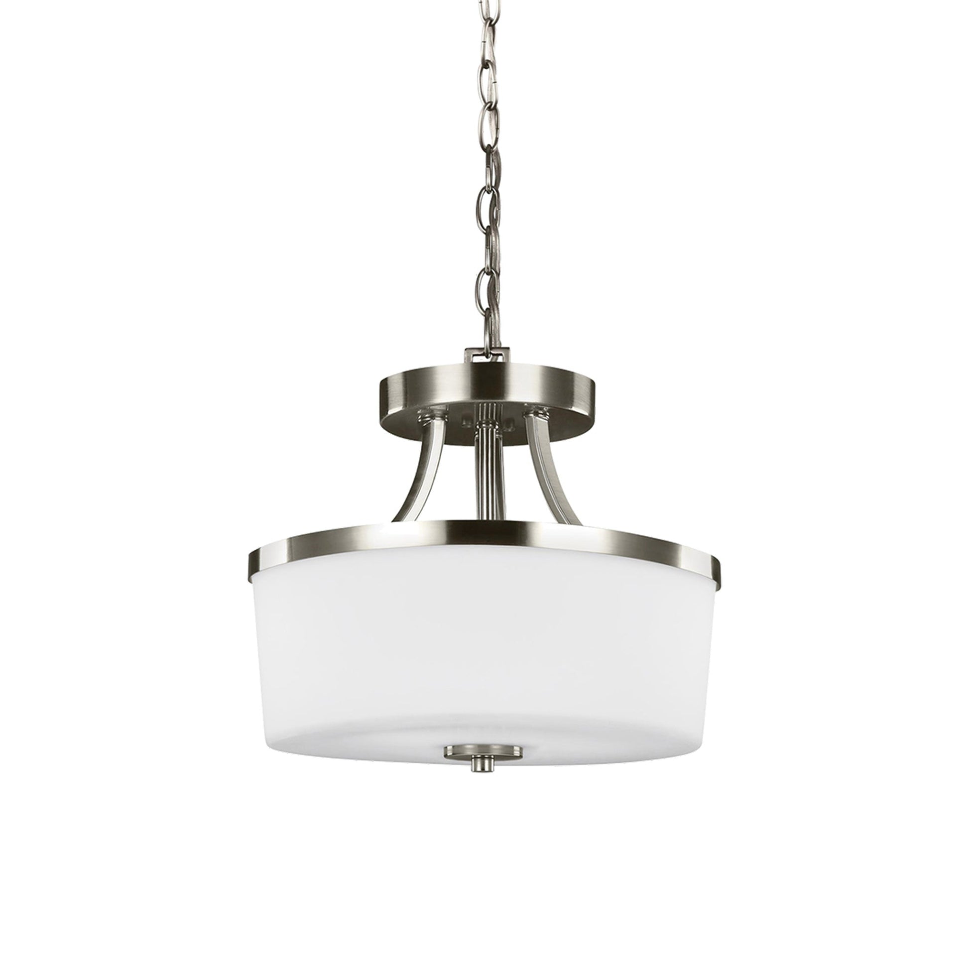 Hettinger Semi-Flush Convertible Pendant Light (Bulb Included).