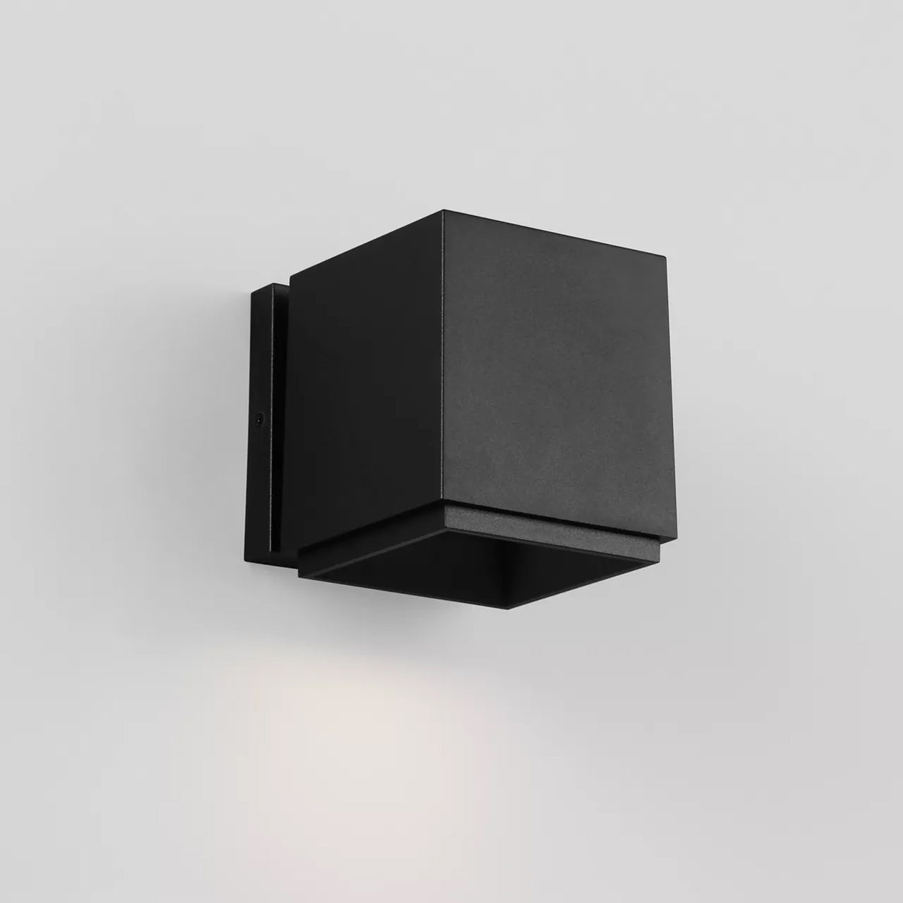 Huntwick Square Outdoor LED Wall Light in Detail.
