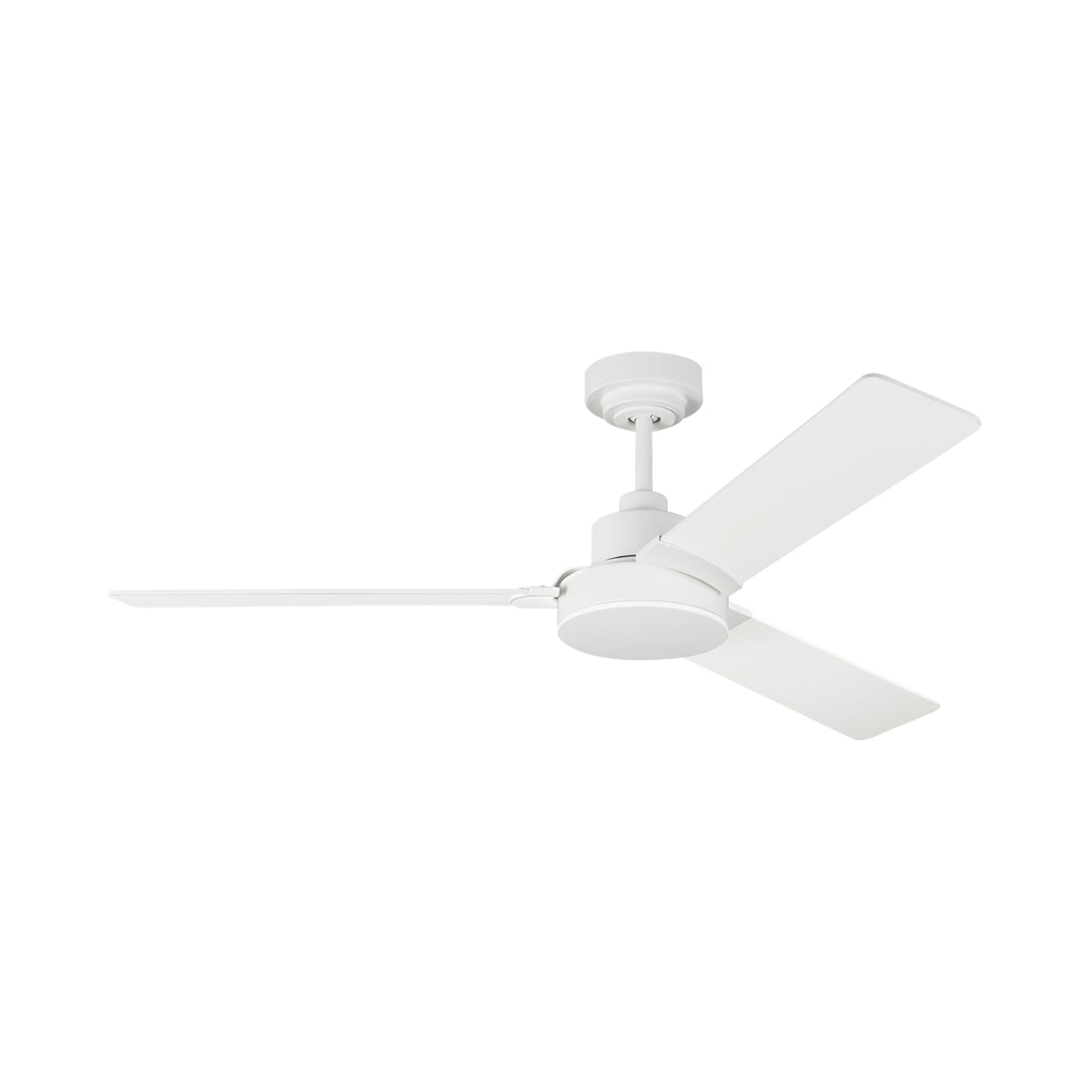 Jovie Outdoor Ceiling Fan in Matte White (52-Inch).