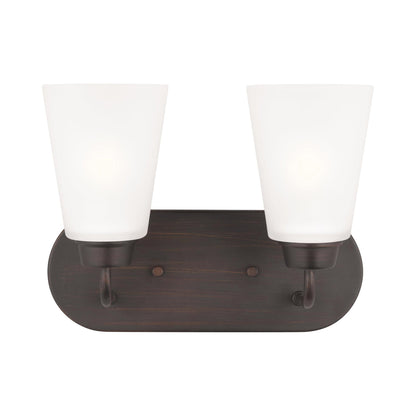 Kerrville Bath Vanity Light in Bronze (2-Light).