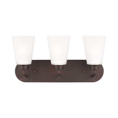 Kerrville Bath Vanity Light in Bronze (3-Light).