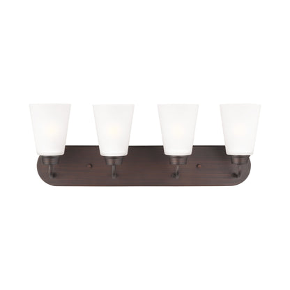 Kerrville Bath Vanity Light in Bronze (4-Light).