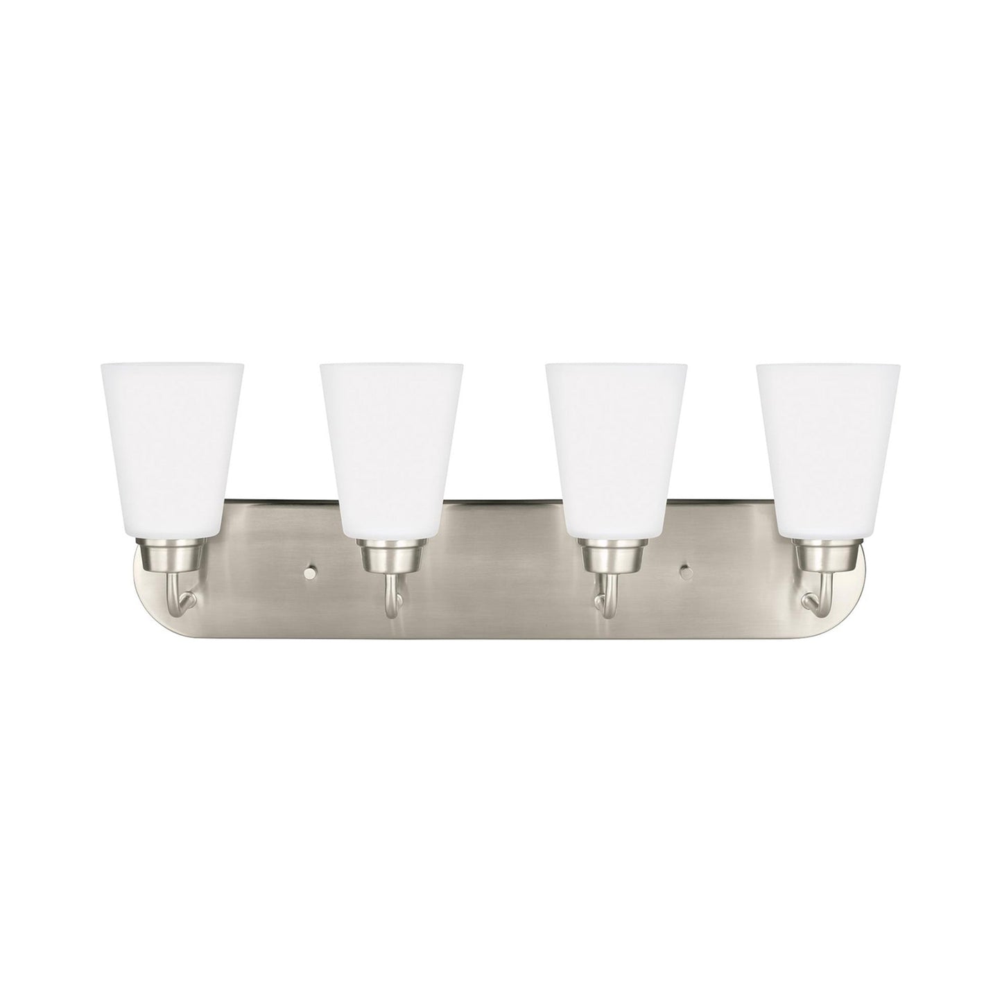 Kerrville Bath Vanity Light in Brushed Nickel (4-Light).