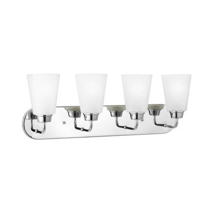 Kerrville Bath Vanity Light in Chrome (4-Light).