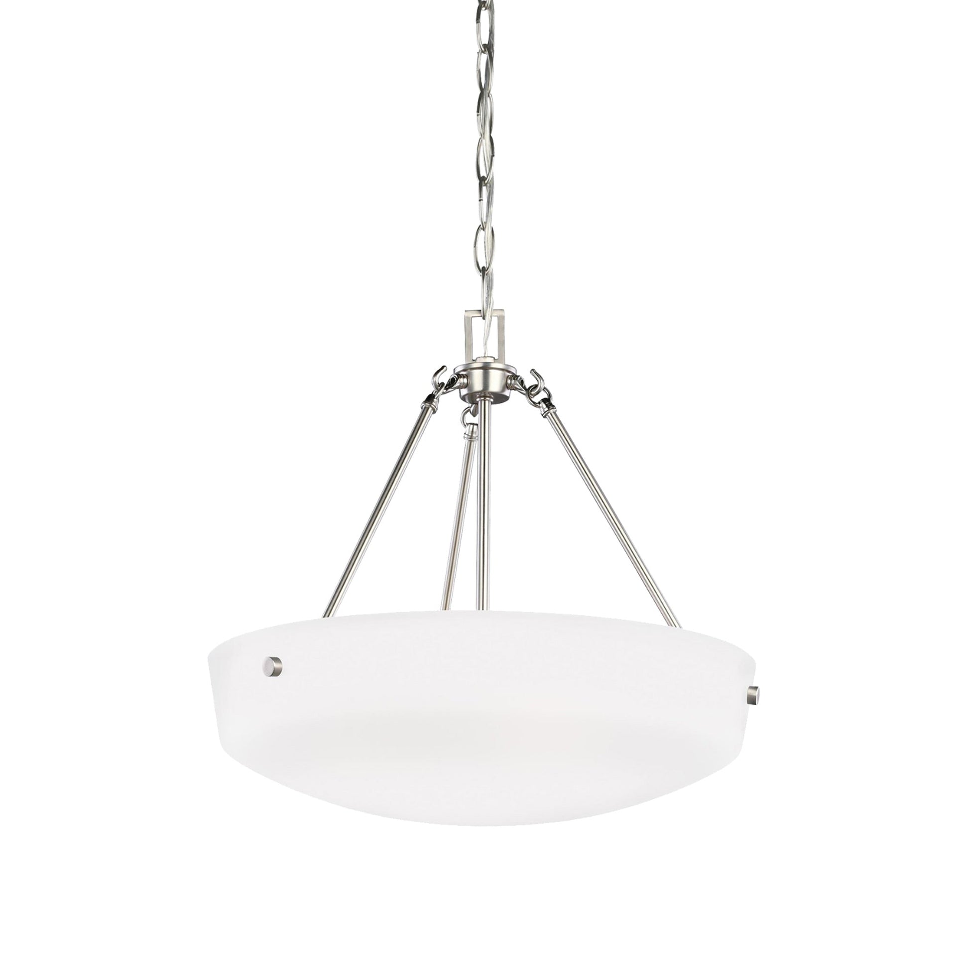 Kerrville Pendant Light in Brushed Nickel.