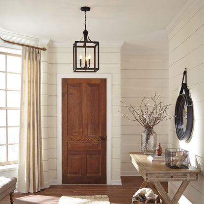 Labette Pendant Light in living room.
