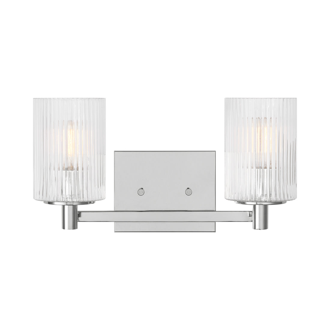 Lando Bath Vanity Light in Chrome (2-Light).