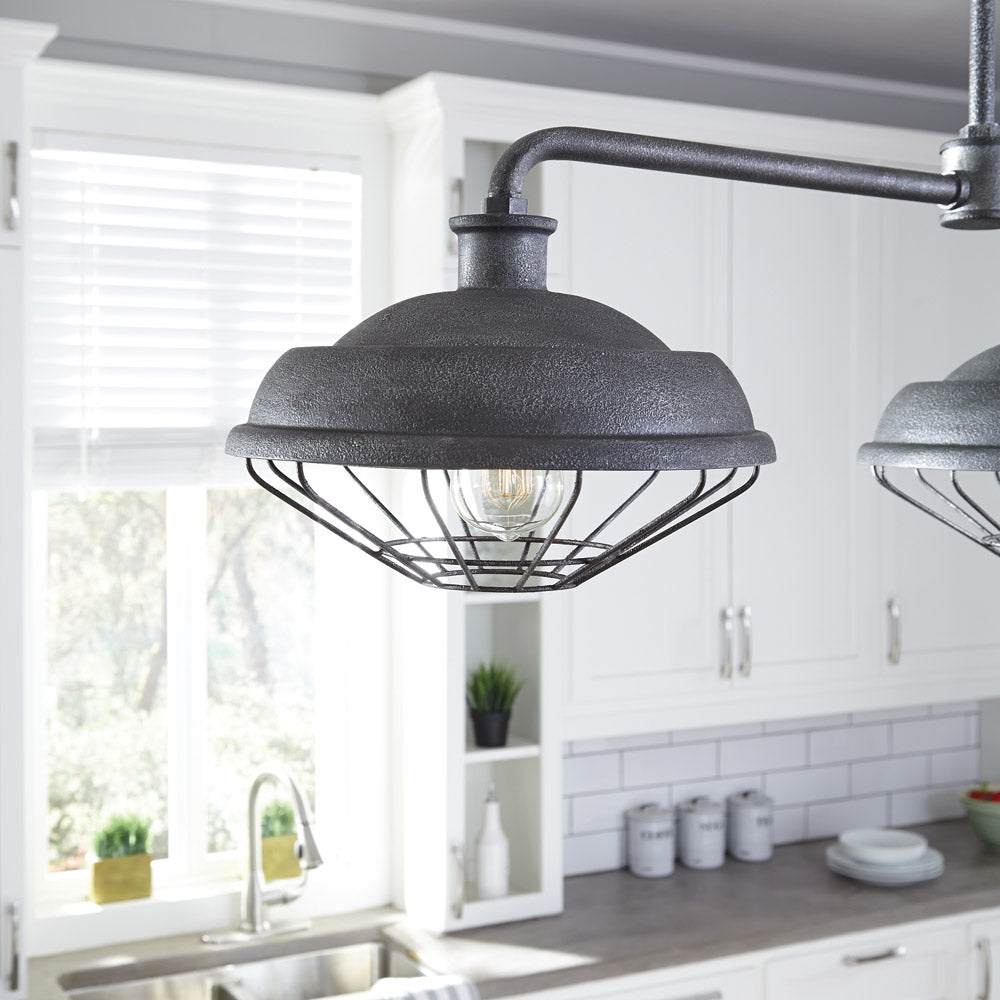 Lennex Outdoor Wall Light in kitchen.