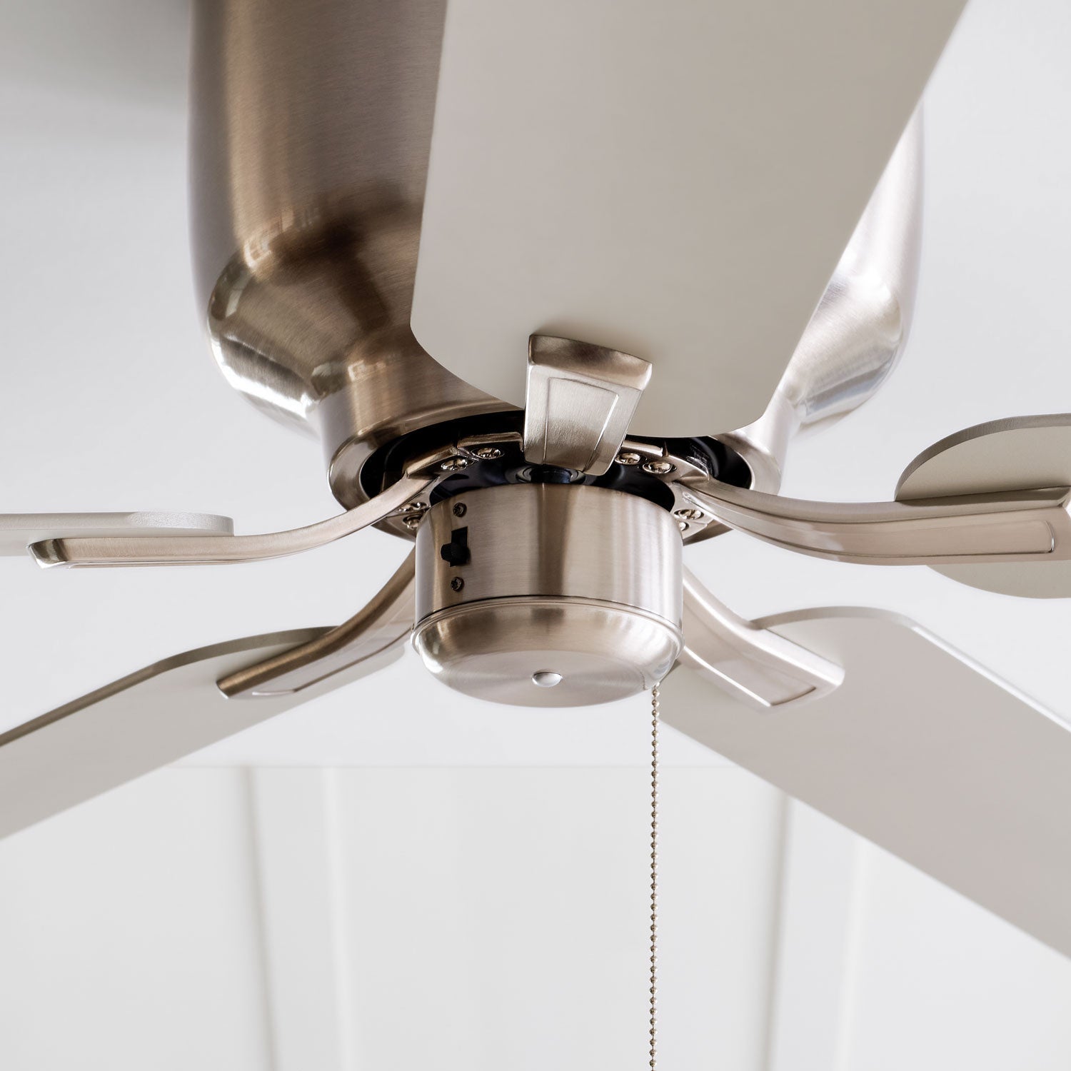 Linden Hugger Ceiling Fan in Detail.