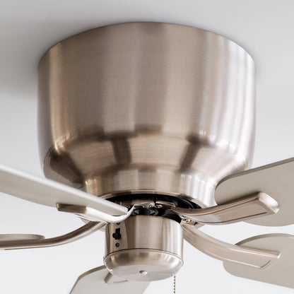 Linden Hugger Ceiling Fan in Detail.