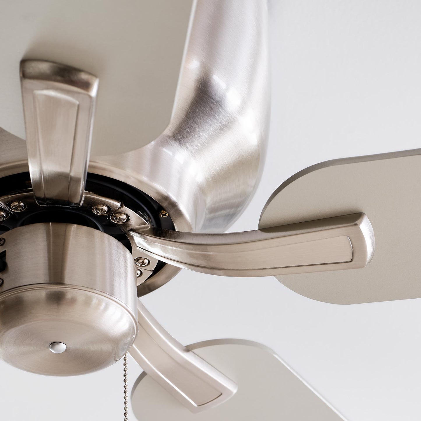 Linden Hugger Ceiling Fan in Detail.
