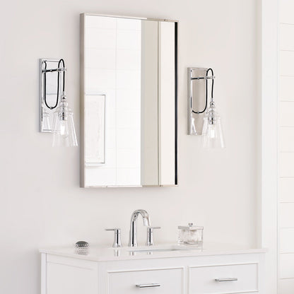 Loras Bath Wall Light in bathroom.