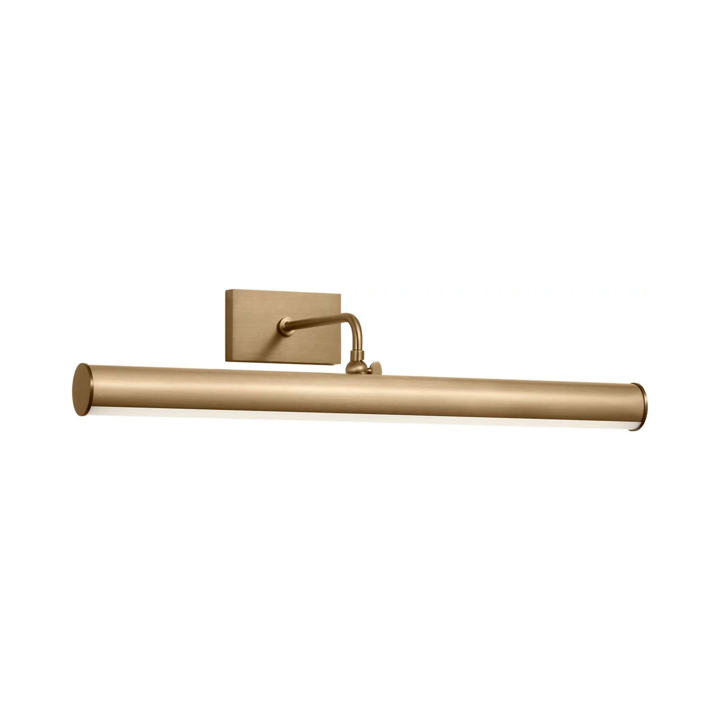 Loxen LED Picture Light in Satin Brass.