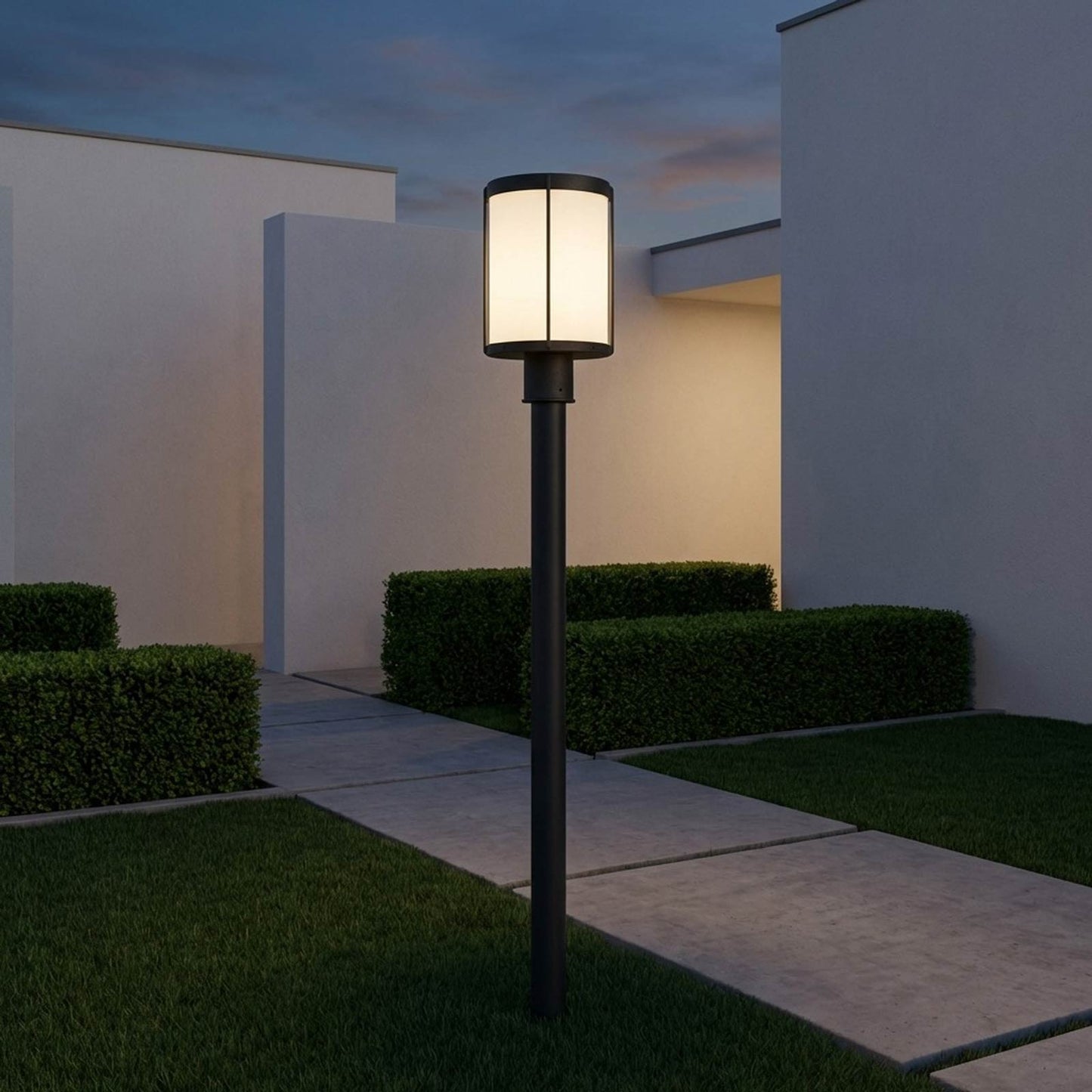 Luning Outdoor Post Light in Outside Area.