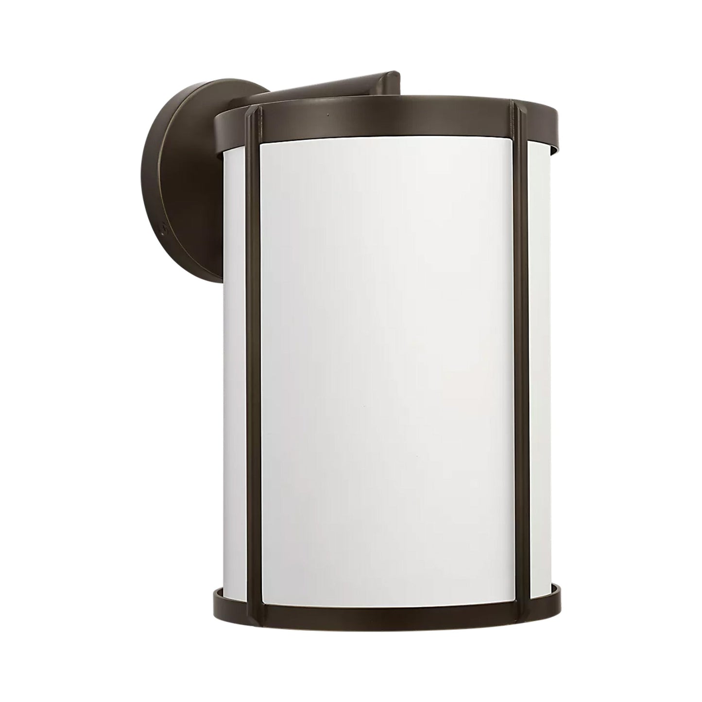 Luning Outdoor Wall Light in Antique Bronze (15-Inch).