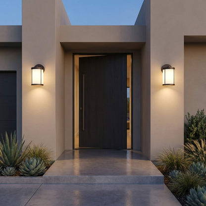 Luning Outdoor Wall Light. in Outside Area.