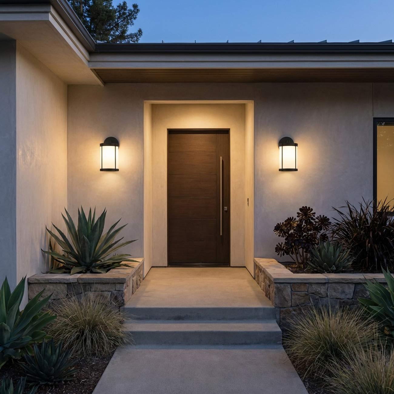 Luning Outdoor Wall Light. in Outside Area.