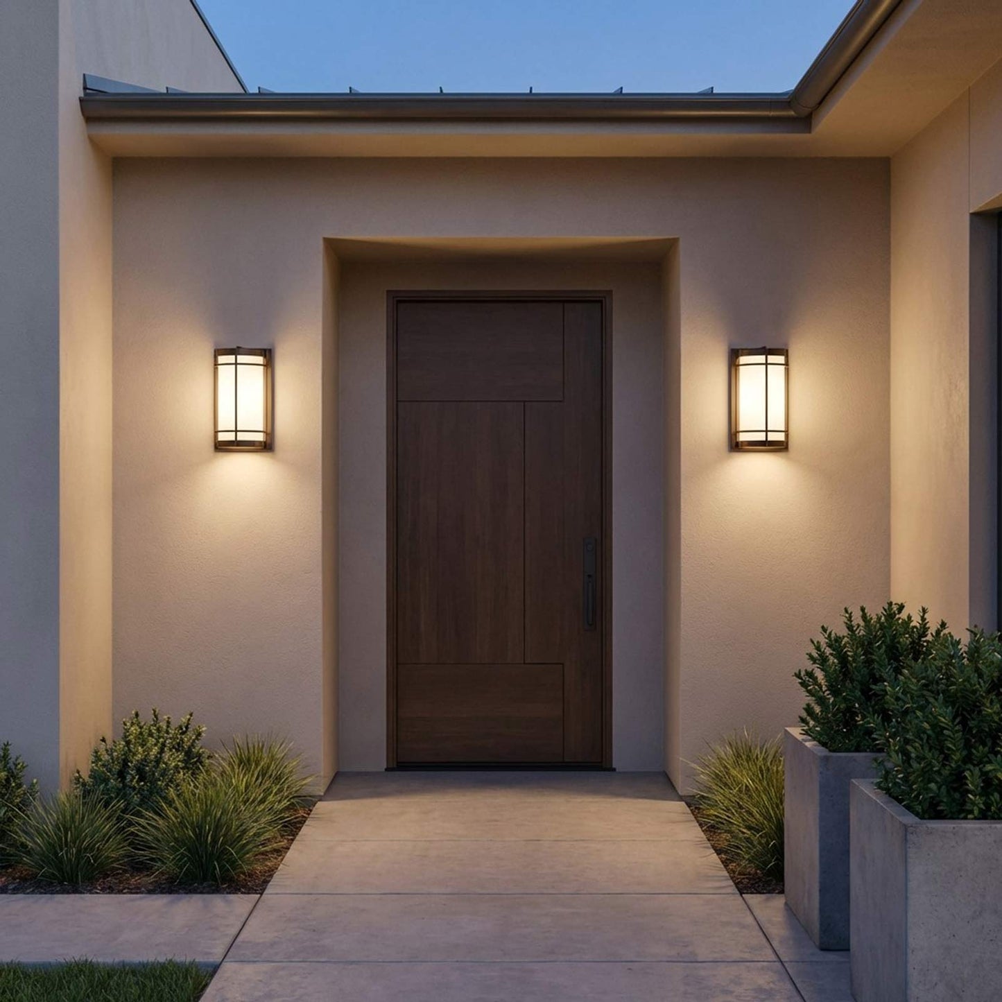 Luning Outdoor Wall Light. in Outside Area.