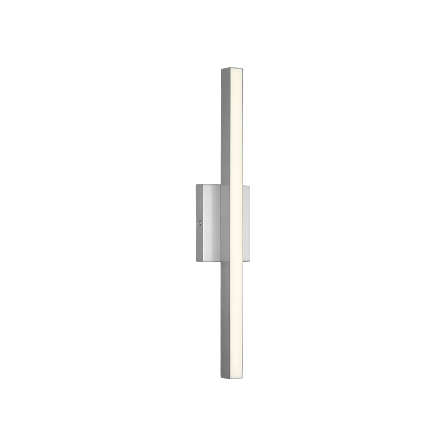 Marque LED Bath Vanity Light in Brushed Nickel (24-Inch).