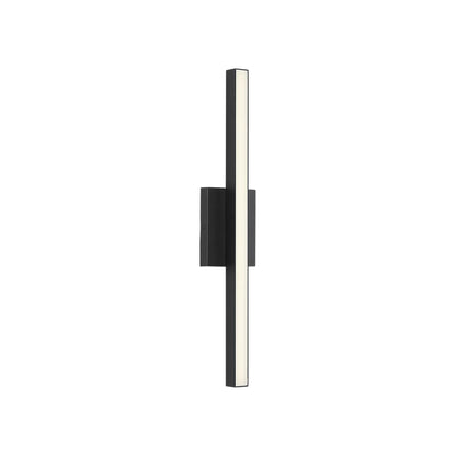 Marque LED Bath Vanity Light in Midnight Black (24-Inch).