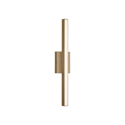 Marque LED Bath Vanity Light in Satin Brass (24-Inch).