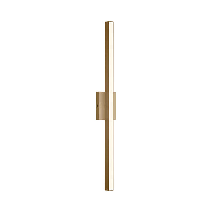 Marque LED Bath Vanity Light in Satin Brass (36-Inch).