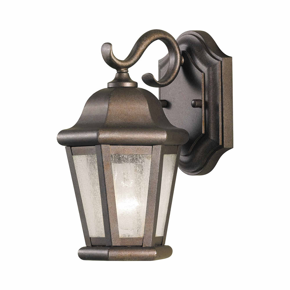 Martinsville Outdoor Wall Light in Corinthian Bronze (1-Light).
