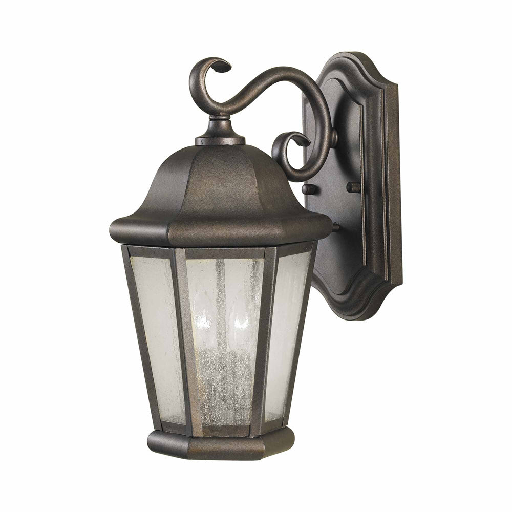 Martinsville Outdoor Wall Light in Corinthian Bronze (2-Light).