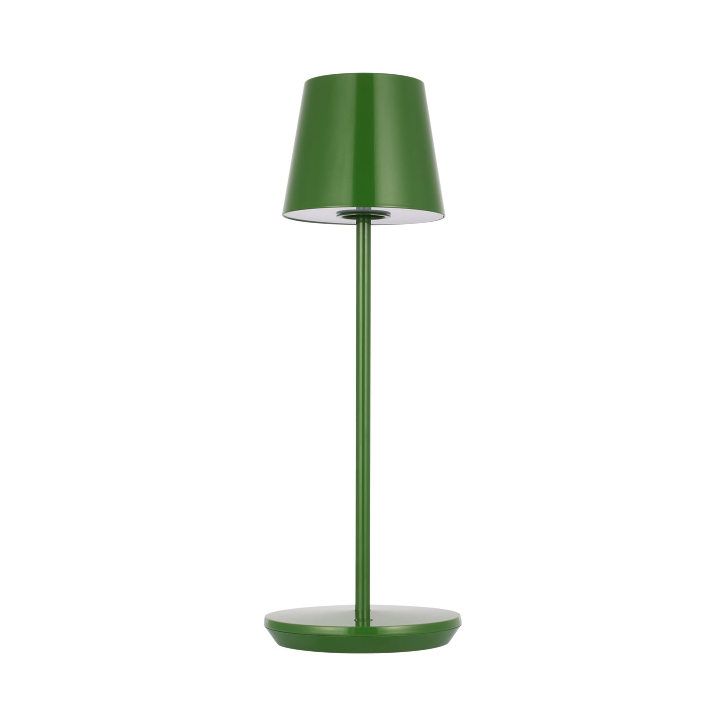Mena Rechargeable Table Lamp in Green.