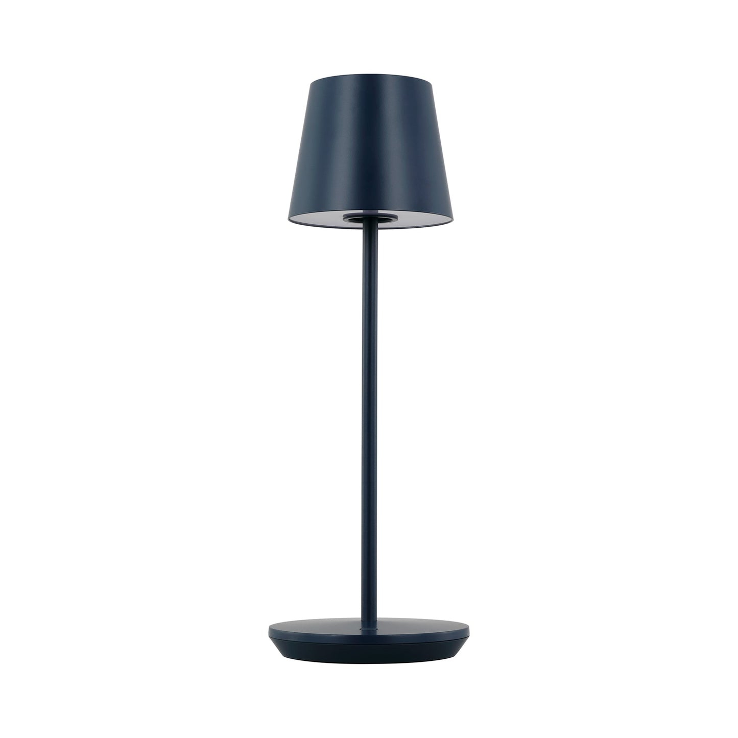 Mena Rechargeable Table Lamp in Hague Blue.